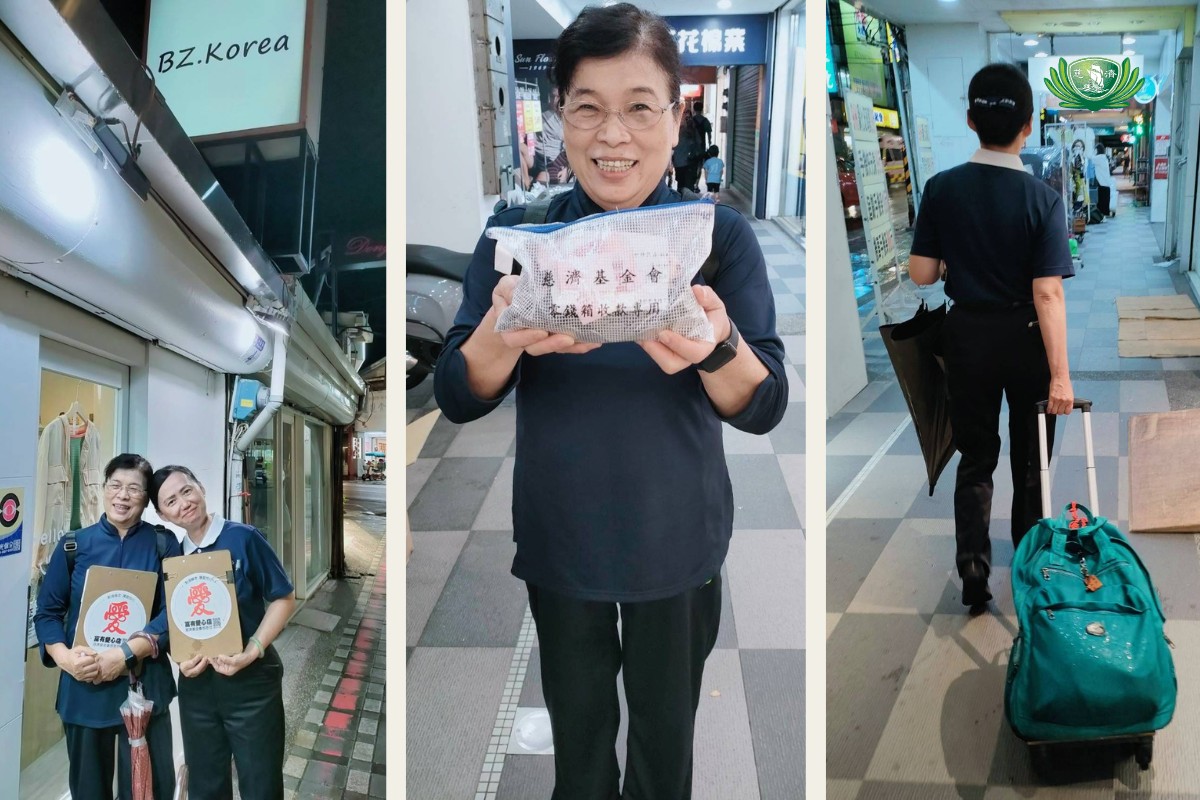 BZ.Korea服裝店/「語穠素食」累積的愛心/走在花蓮中正路上