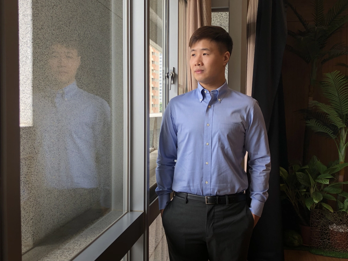 即將三十而立的劉豐菖,用自己的力量走出生命勇者的人生。(攝影:陳誼謙)