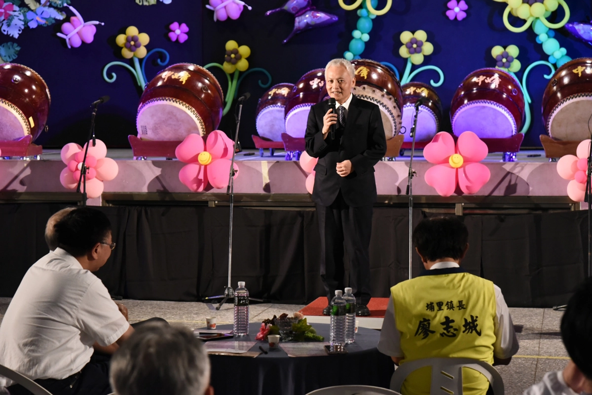 慈濟慈善事業副執行長張宗義感恩各校校長的努力籌劃,才能成就這場人文饗宴。