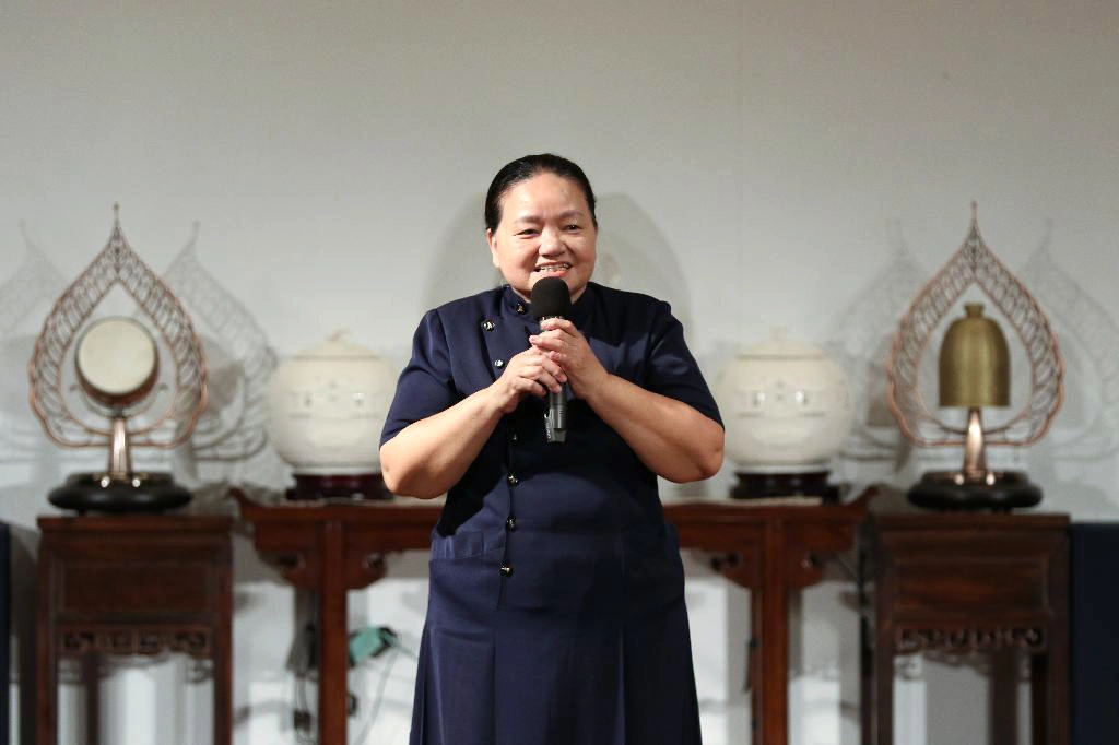 策畫新住民成長班嘉年華會的李怡慧表示,希望透過新住民媽媽可以進一步讓她們的先生、孩子、家人們一同進來慈濟的大家庭中。攝影/謝謙誠