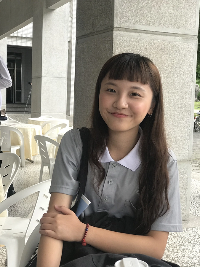 護理系一年級的王彤珈,在生命教育課程中了解造血幹細胞捐贈除了無損己身,更能夠給血液疾病患者一個重生的希望。