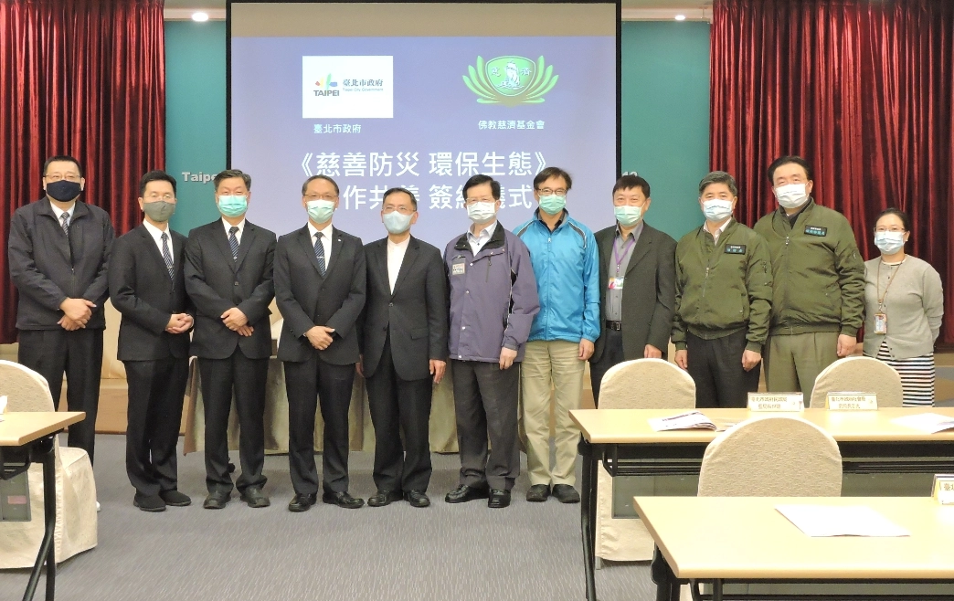 期盼臺北首善在慈濟共行的陪伴關懷下,齊心為打造宜居城市願景而努力。