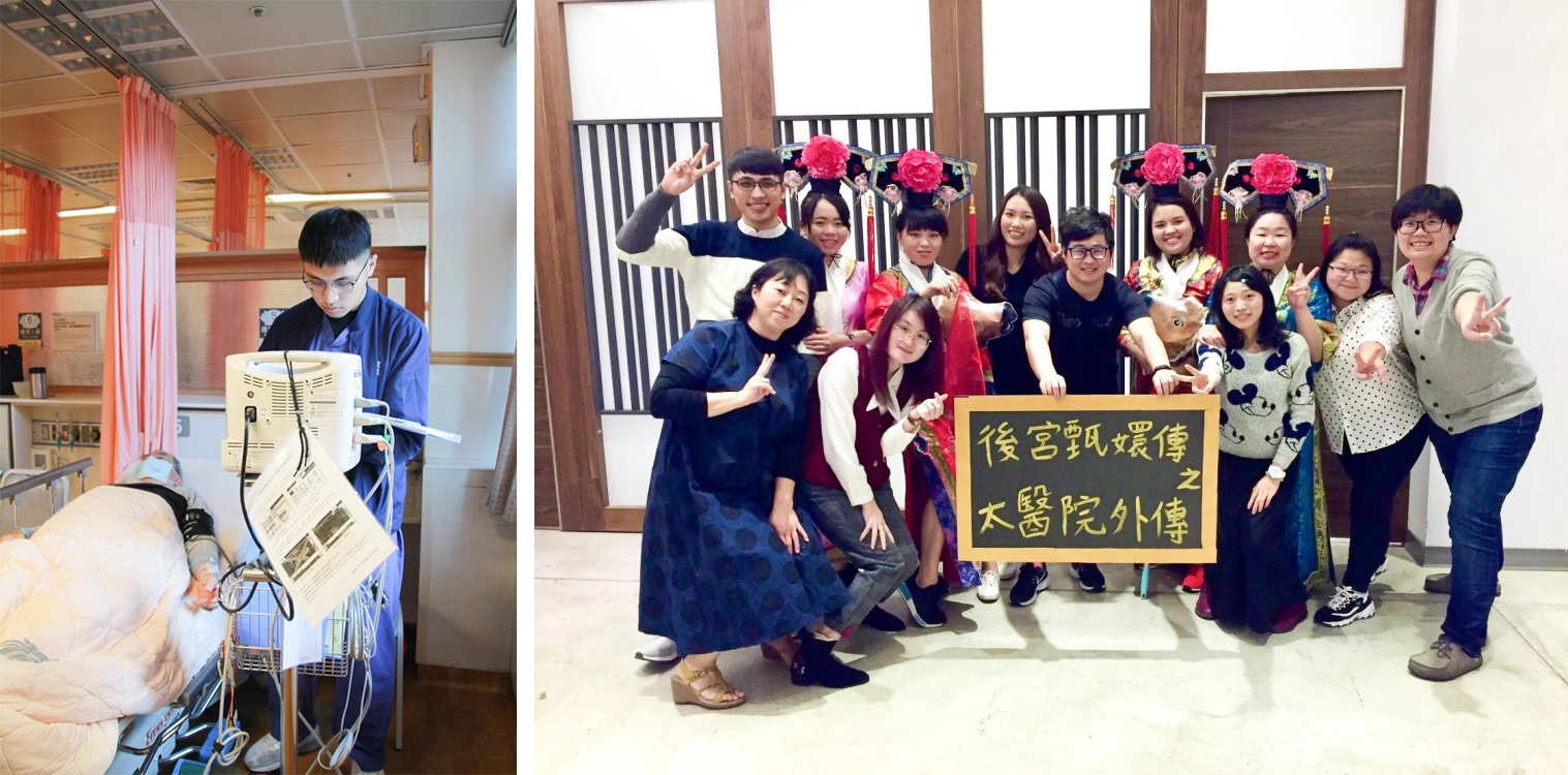 忙碌之餘,高立晟還兼任部門的活動組長,負責讓同事們度過一段歡樂的活動時光。