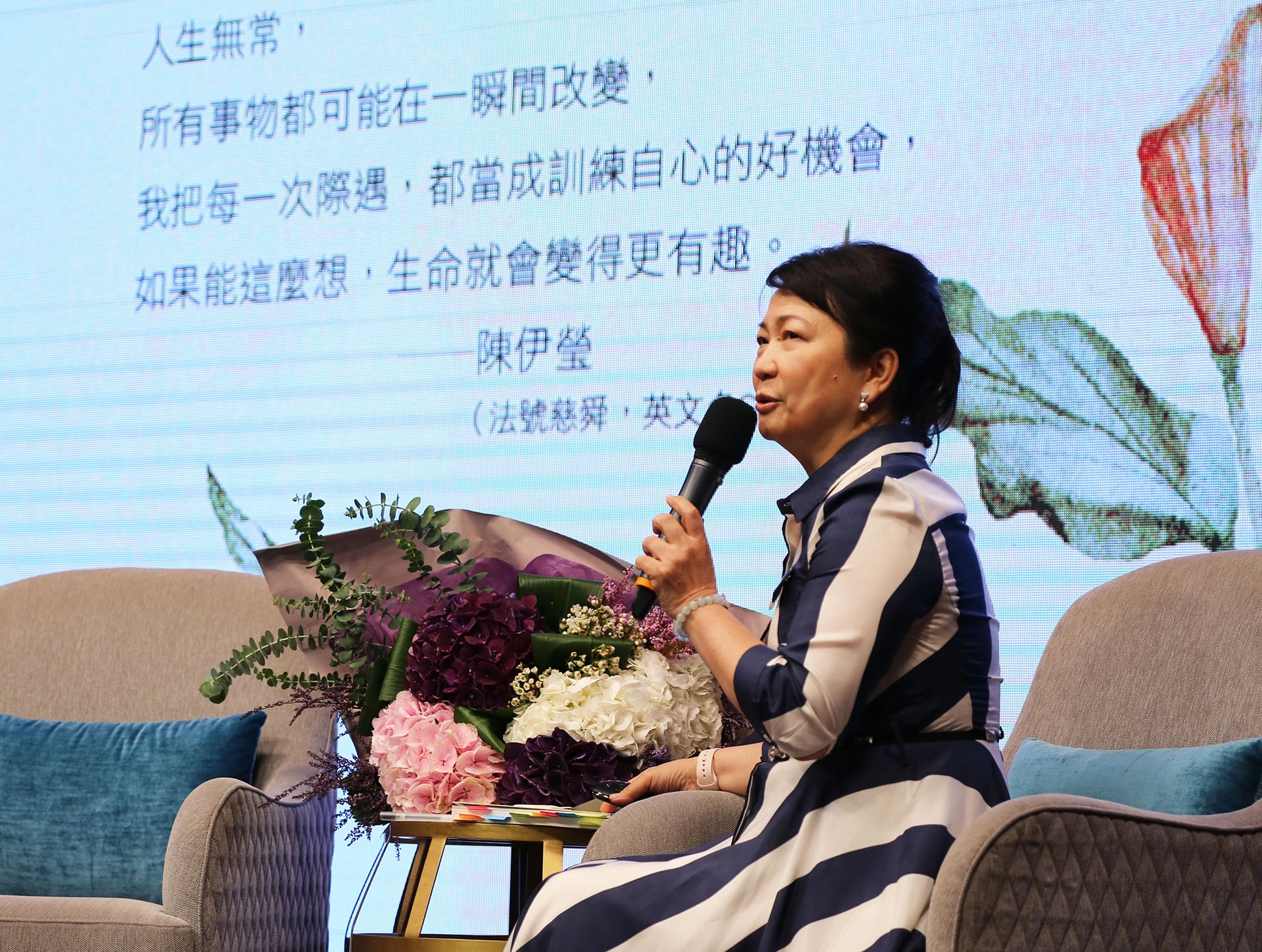 《伊如陽光》從母親李憶慧的視角,帶領大眾走入女兒Grace豐富的生命樂章。(攝影:游濬紘)