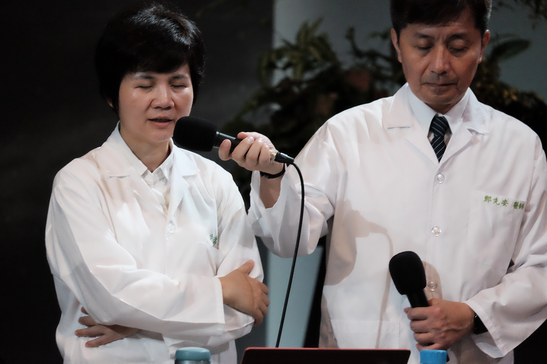 許瑞云現場教導減壓方式:維持正念、去除焦慮失眠。