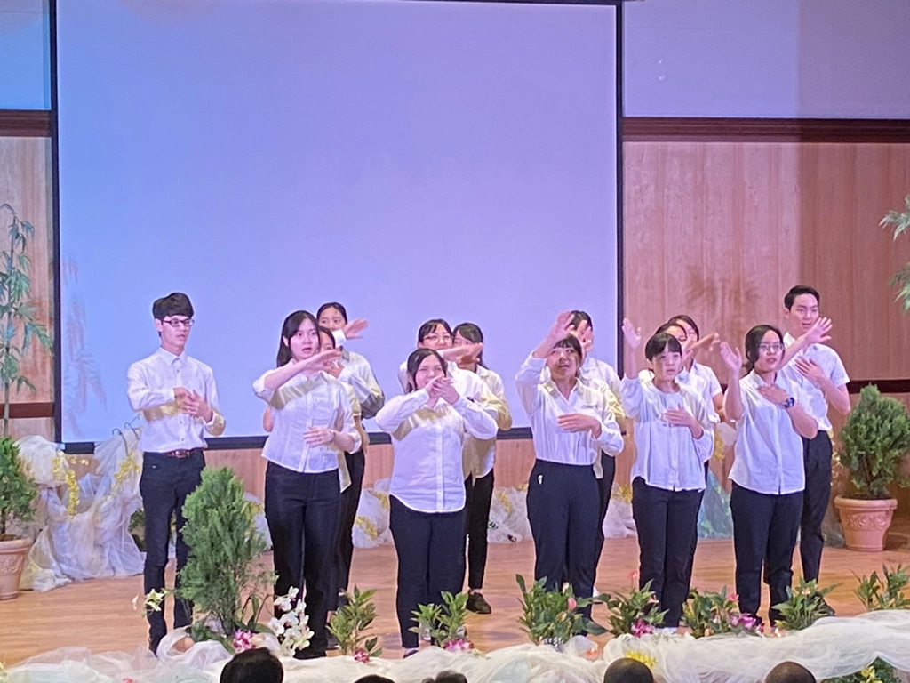 第十三屆學子演繹工作,送江淑慎老師最後一程。