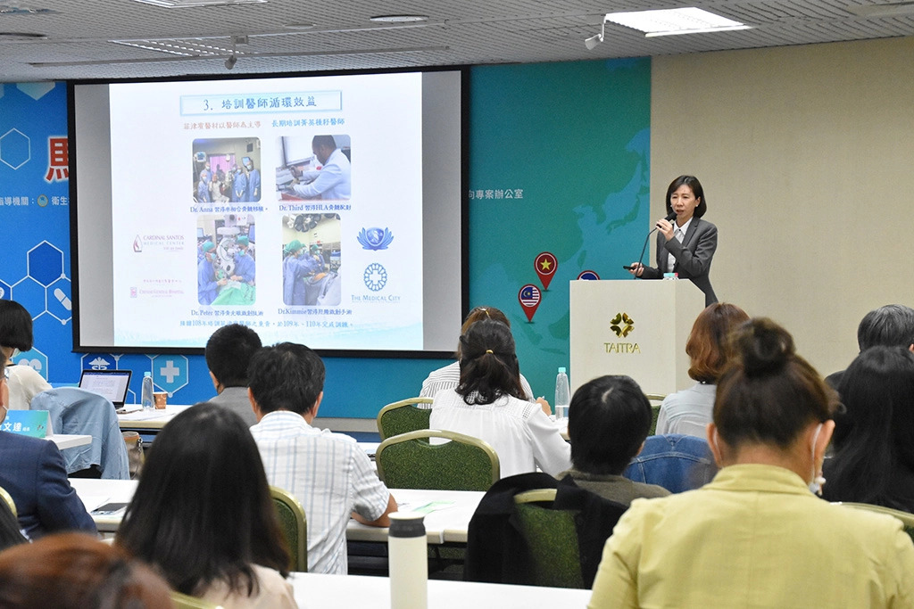花蓮慈院國際醫學中心新南向辦公室經理朱芳瑤表示,花蓮慈院以醫學為本,慈濟人文為輔,儘管今年受新冠肺炎疫情影響,耕耘國際醫療計畫不變。