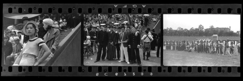 鄧南光〈東京時期街頭速寫〉1930年代,原作為底片膠捲數位化,135底片規格。