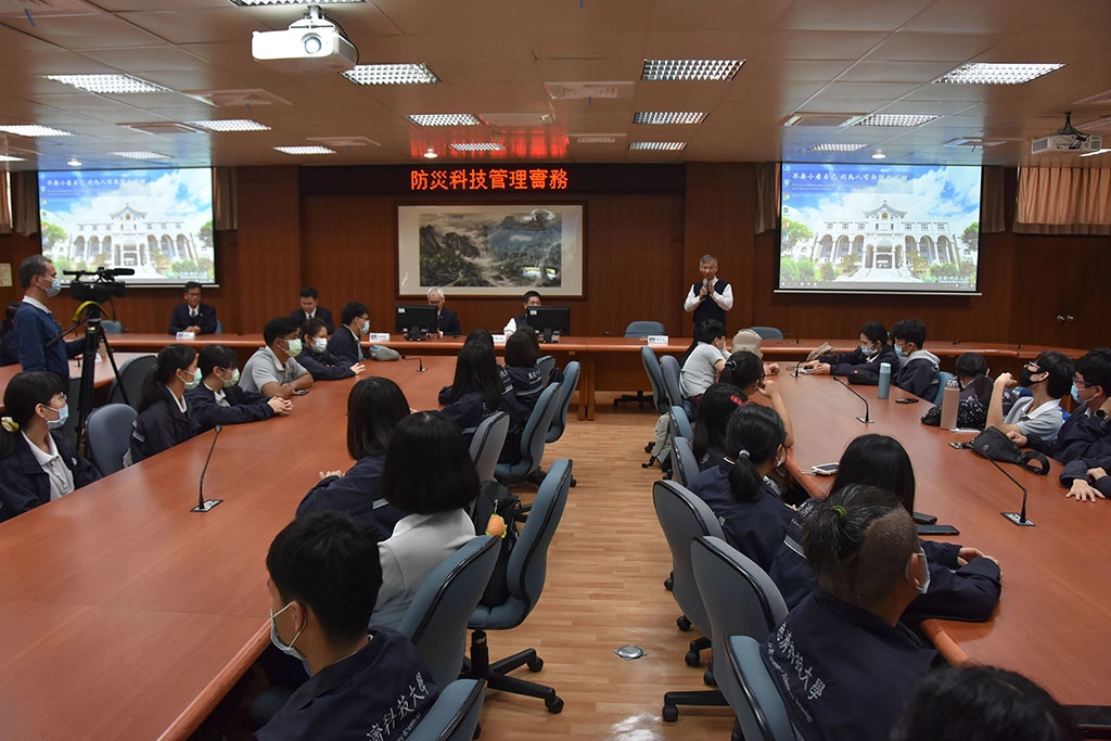 慈濟科技大學與慈濟基金會合作,首度開設「防災科技管理實務」選修課程。