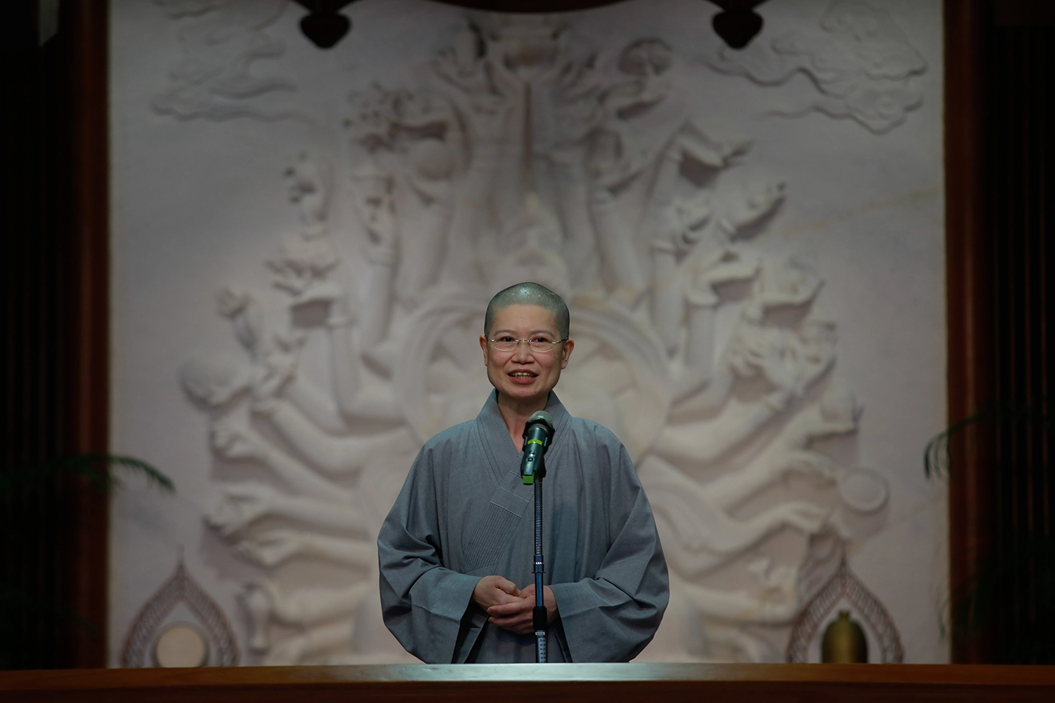 靜思精舍德修法師表示,希望大家都能成為病患生命中充滿希望的明燈。