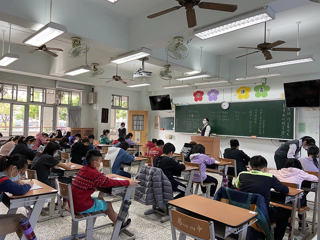 臺南慈中菁英盃,國小六年級學藝競賽活動。