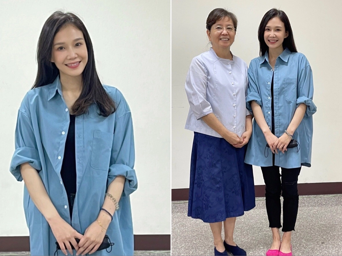 李佳豫用處世原則「真誠待人，日久見人心」面對婆媳問題。(右圖：林明玲，楊家媳婦)