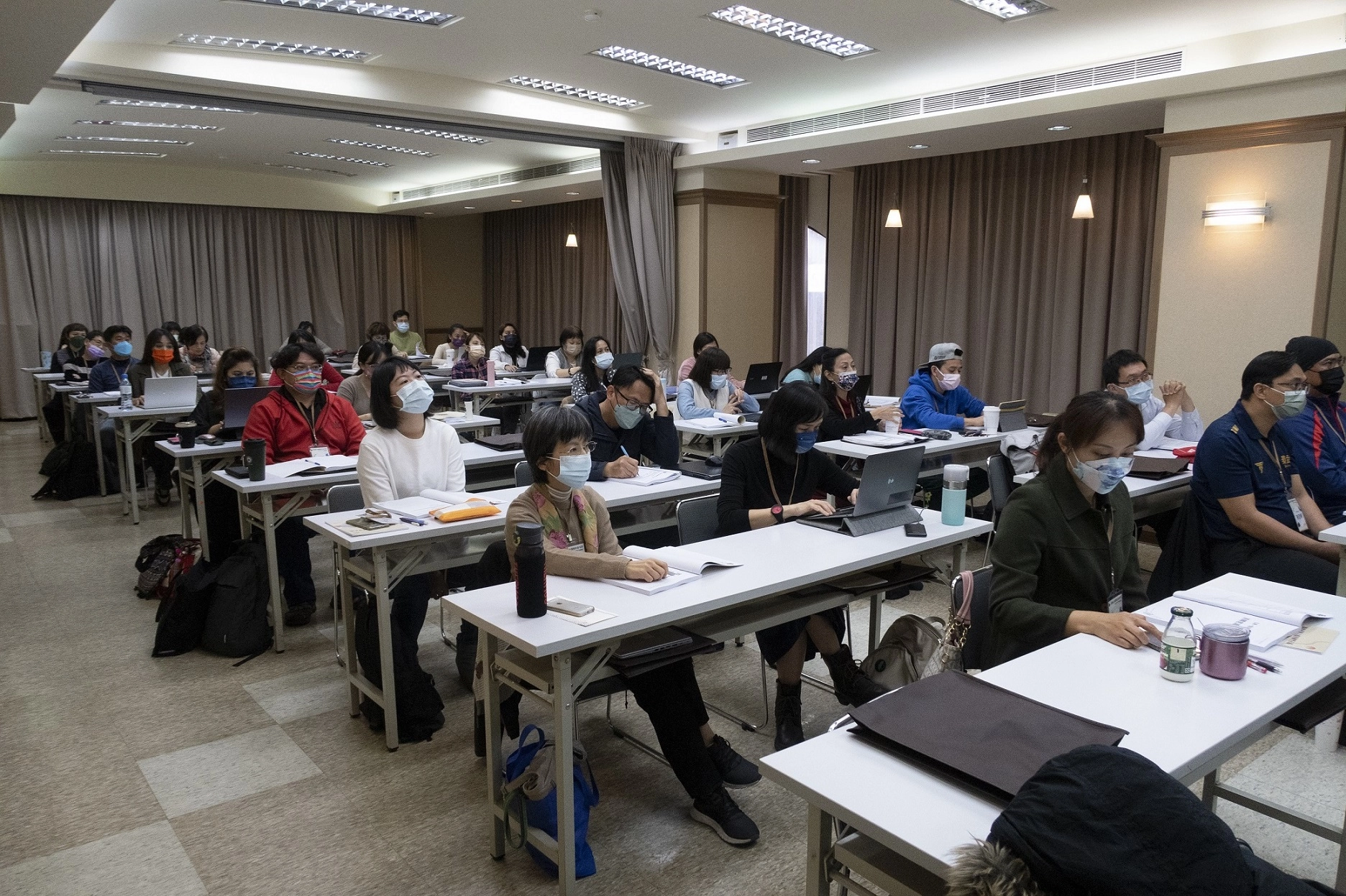 原轉巡講團師資培訓國中班(第一階段)學員上課概況。