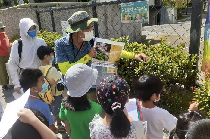 大家一起認真觀察,透過圖片和實際對照說明認識更深