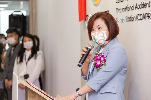 許董事長銘春致詞。