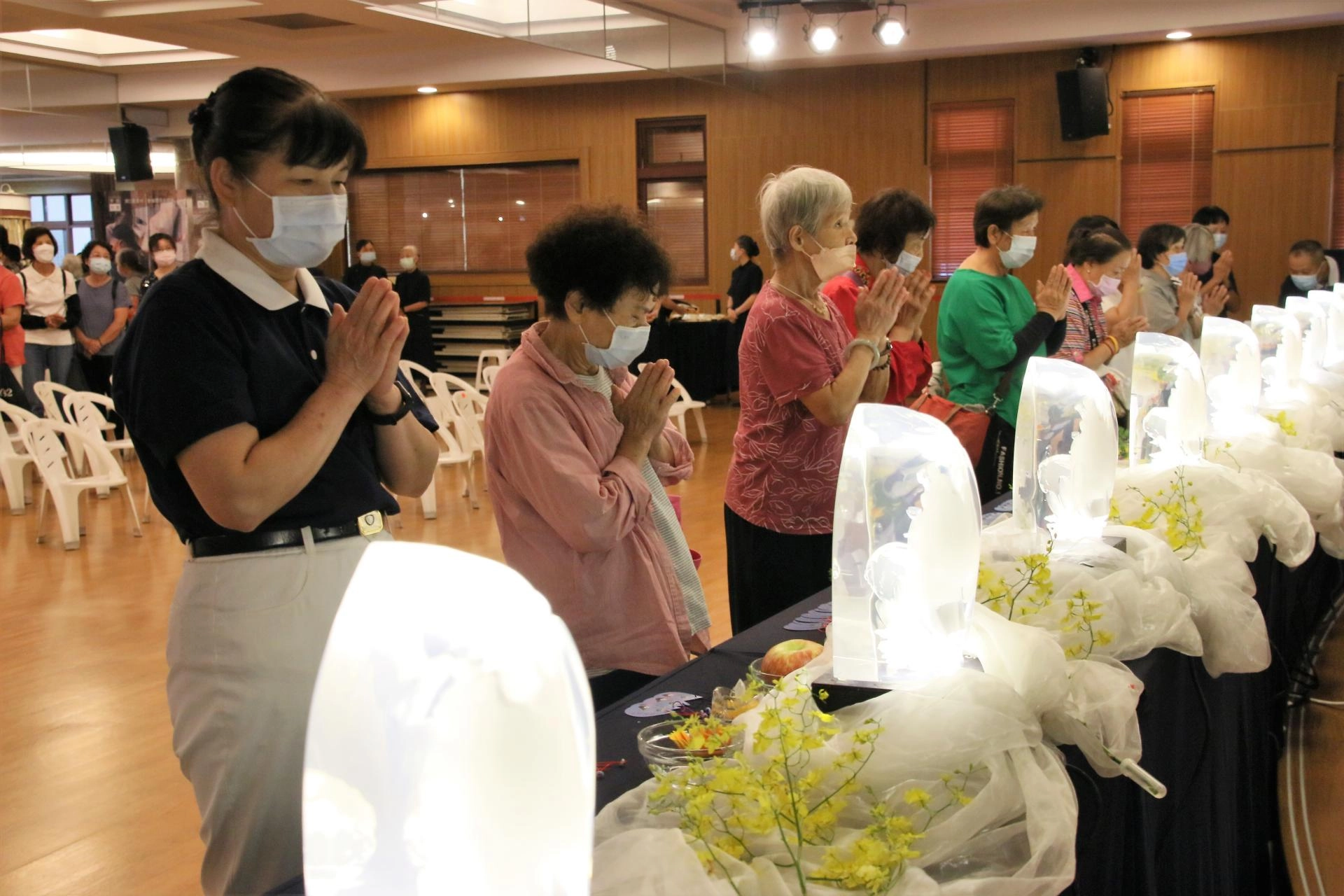 2022年7月30日至8月1日,新竹靜思堂舉辦「七月吉祥祈福感恩會」,祈願藉由七月吉祥月的帶動,喚起人人的慈悲心,共聚善念為天下苦難眾生祈福、造福。