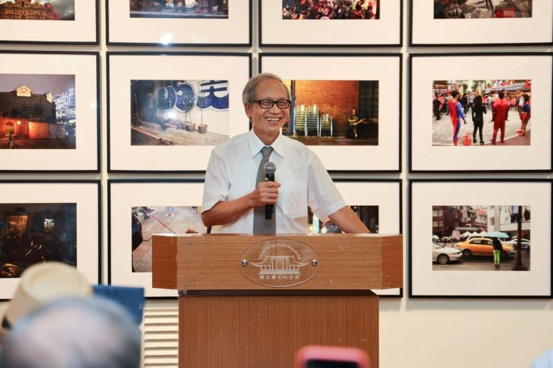 國立國父紀念館「淬鍊‧省思—康台生敍事影像攝影展」開幕式藝術家康台生致謝詞。
