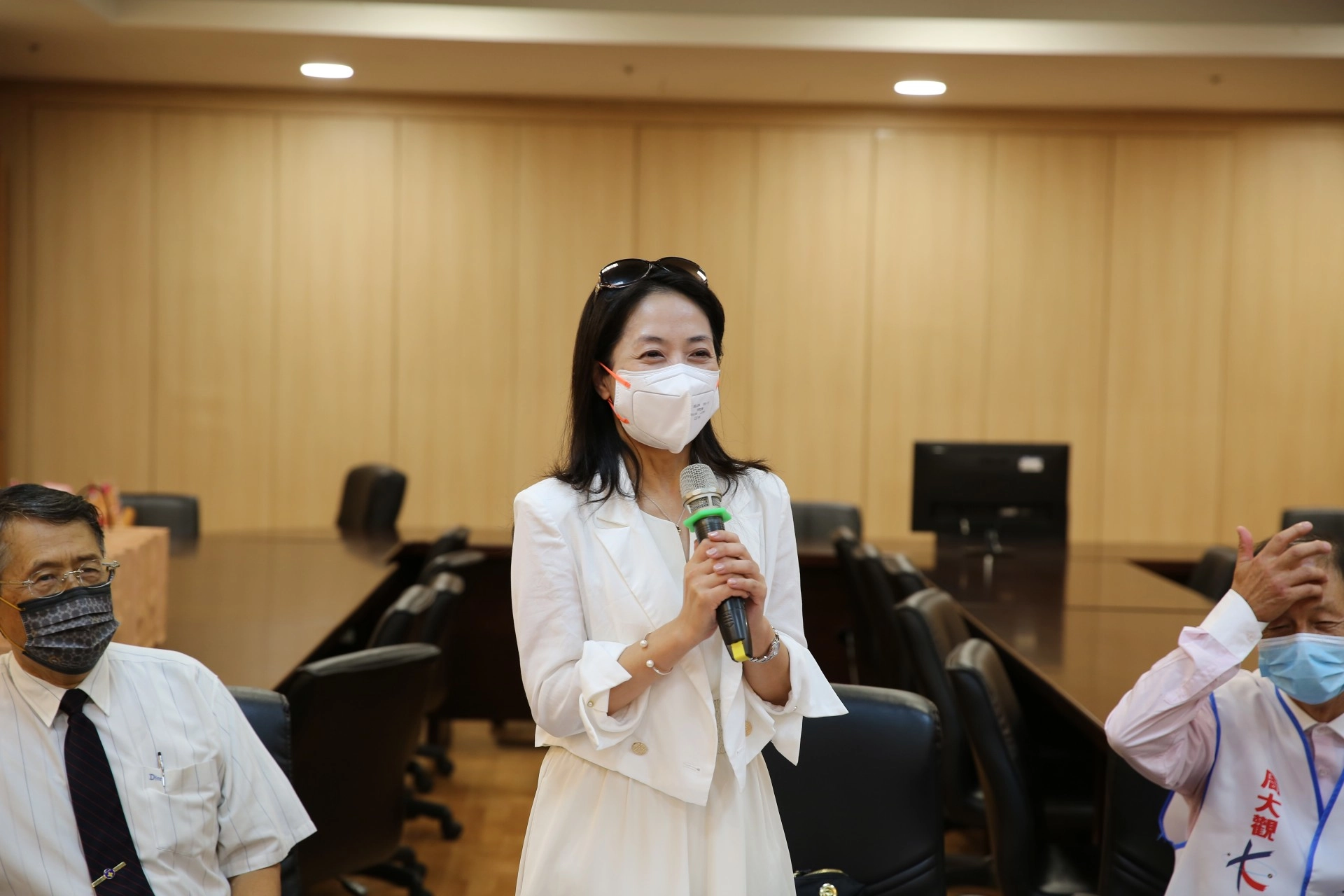 國健署魏璽倫副署長說,很高興能有機會跟著「王老師」一起為民眾的健康促進而努力。