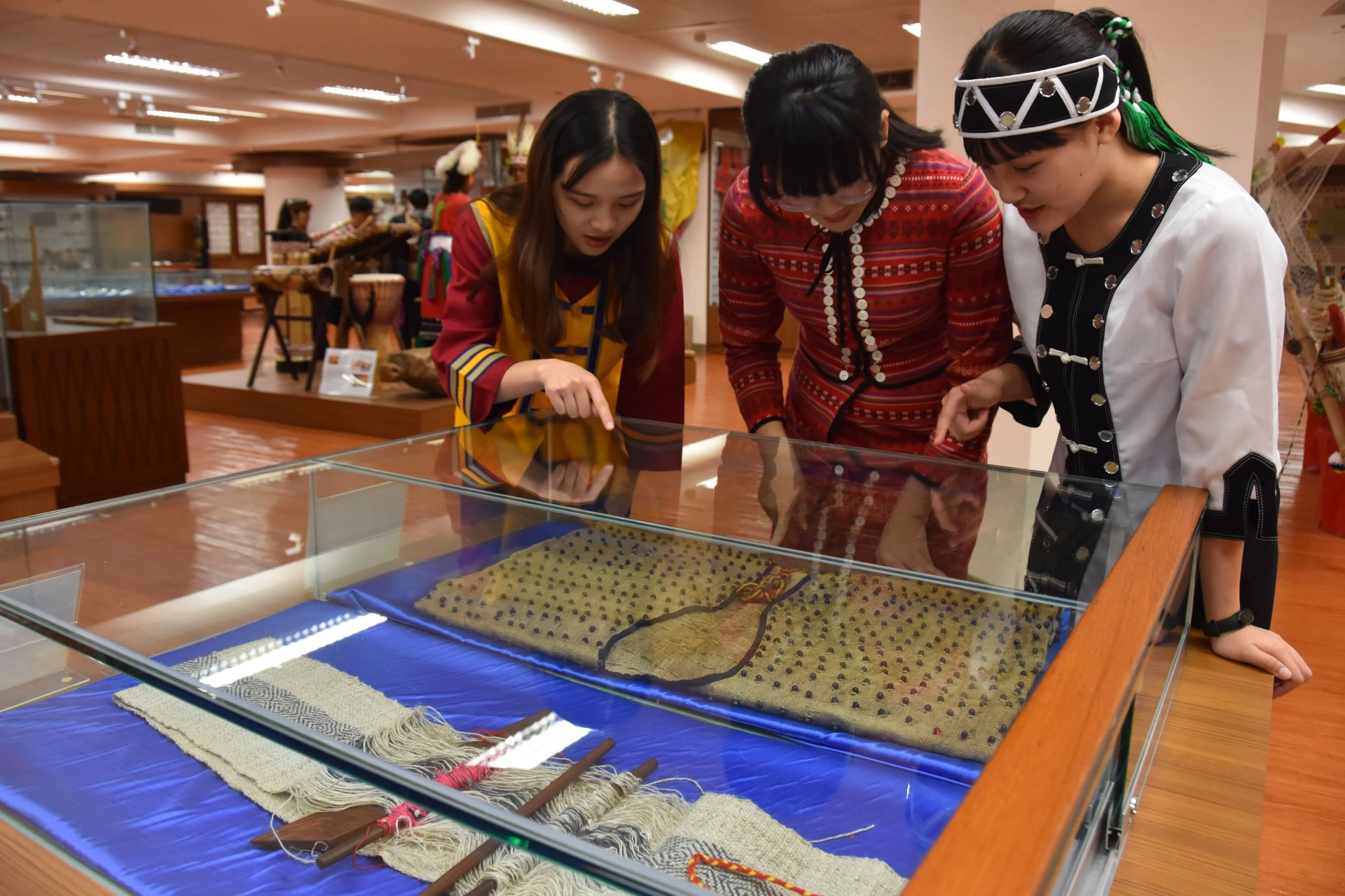 ▲慈濟科技大學原住民族博物館,已收藏16族、600多件原住民文物。