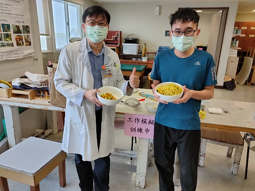 楊先生經職能復健服務-於災變後8個月順利重返職場。