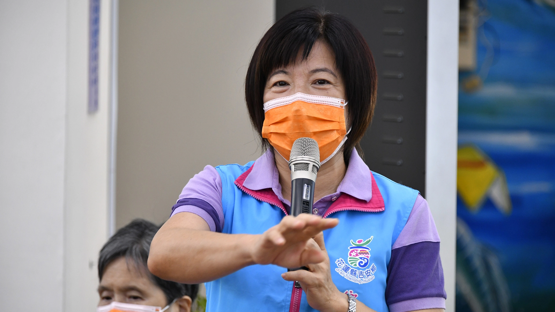 「媽媽的愛不會消失」,游淑貞鄉長以自身經驗分享照護失智母親的過程點滴。