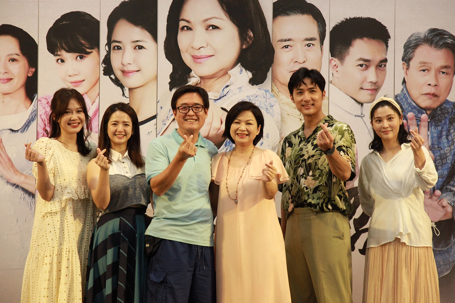 《天下第一招》主要演員:李佳豫、臧芮軒、檢場、楊貴媚、李運慶、華千涵出席感恩慶功宴茶會