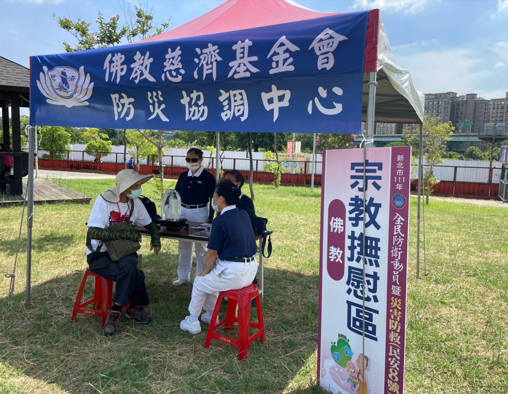 慈濟長期配合公部門參與各項防救災演練活動,救災能力也受到肯定。