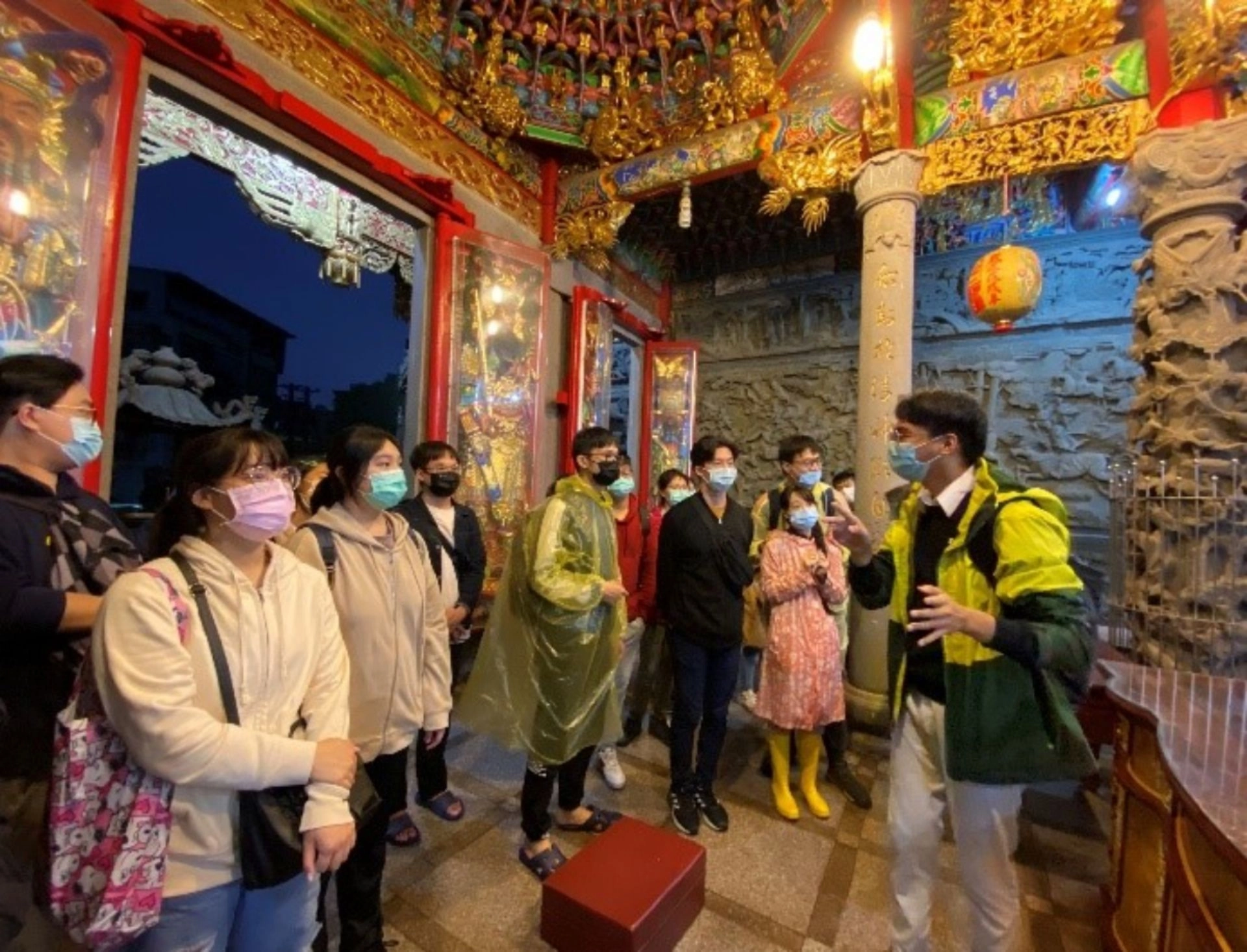 基隆文史壯遊點—青年走訪中元祭三大廟,了解基隆傳統文化故事