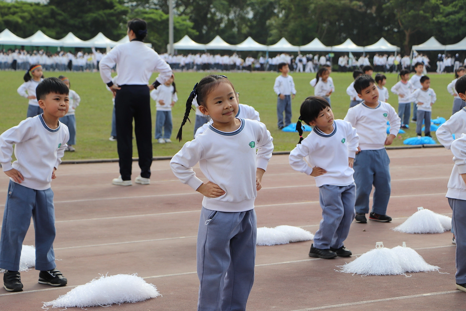 幼兒園表演。