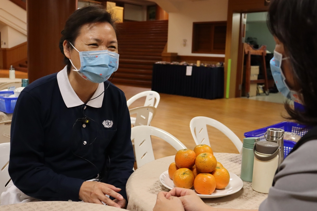 新北市蘆洲區資深慈濟志工王玉春,同時也是慈濟骨髓造血幹細胞關懷小組資深人員。