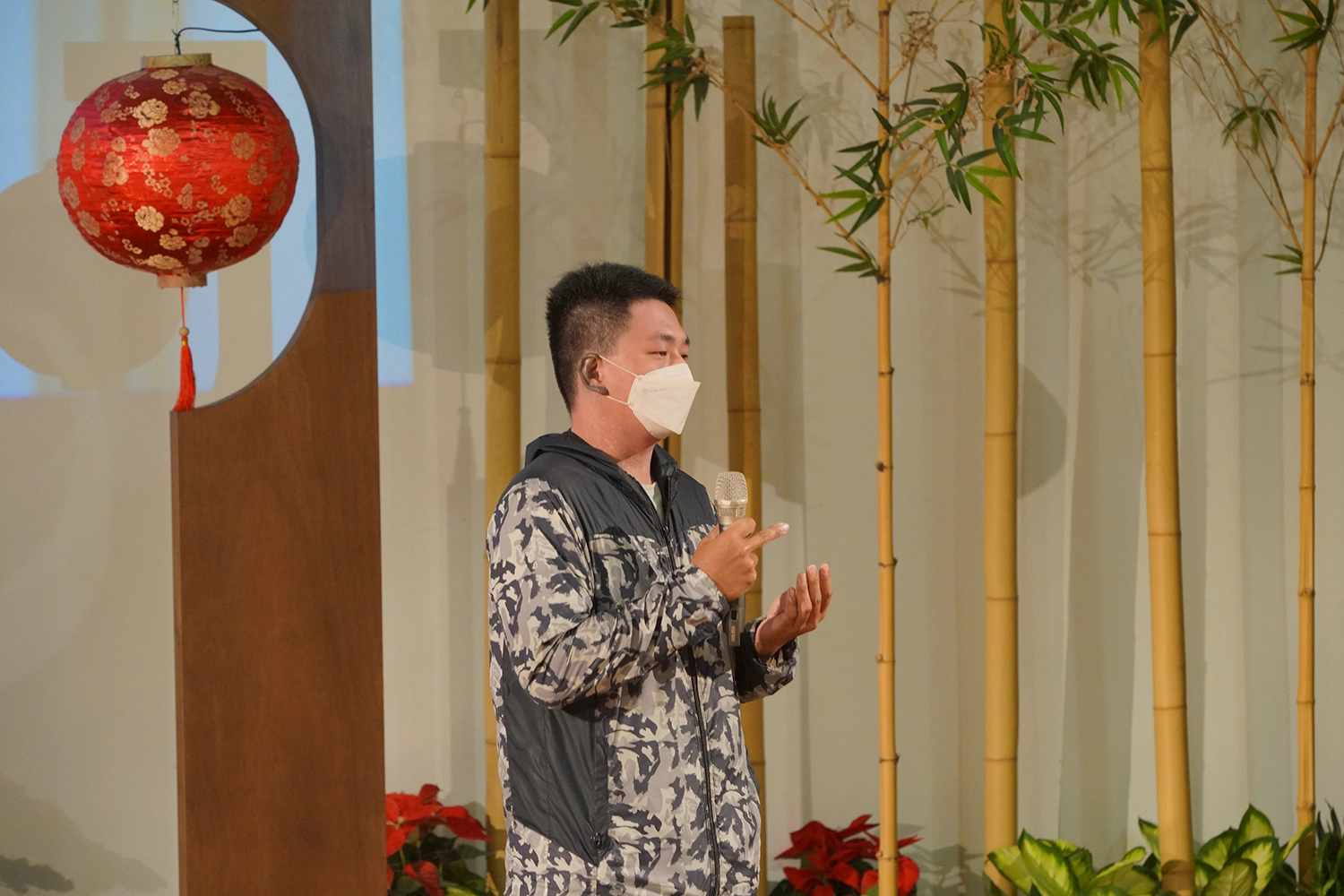 張定輔參加「健康挑戰21」改善異位性皮膚炎,生活、情緒、睡眠也變好了。(攝影:許順興)