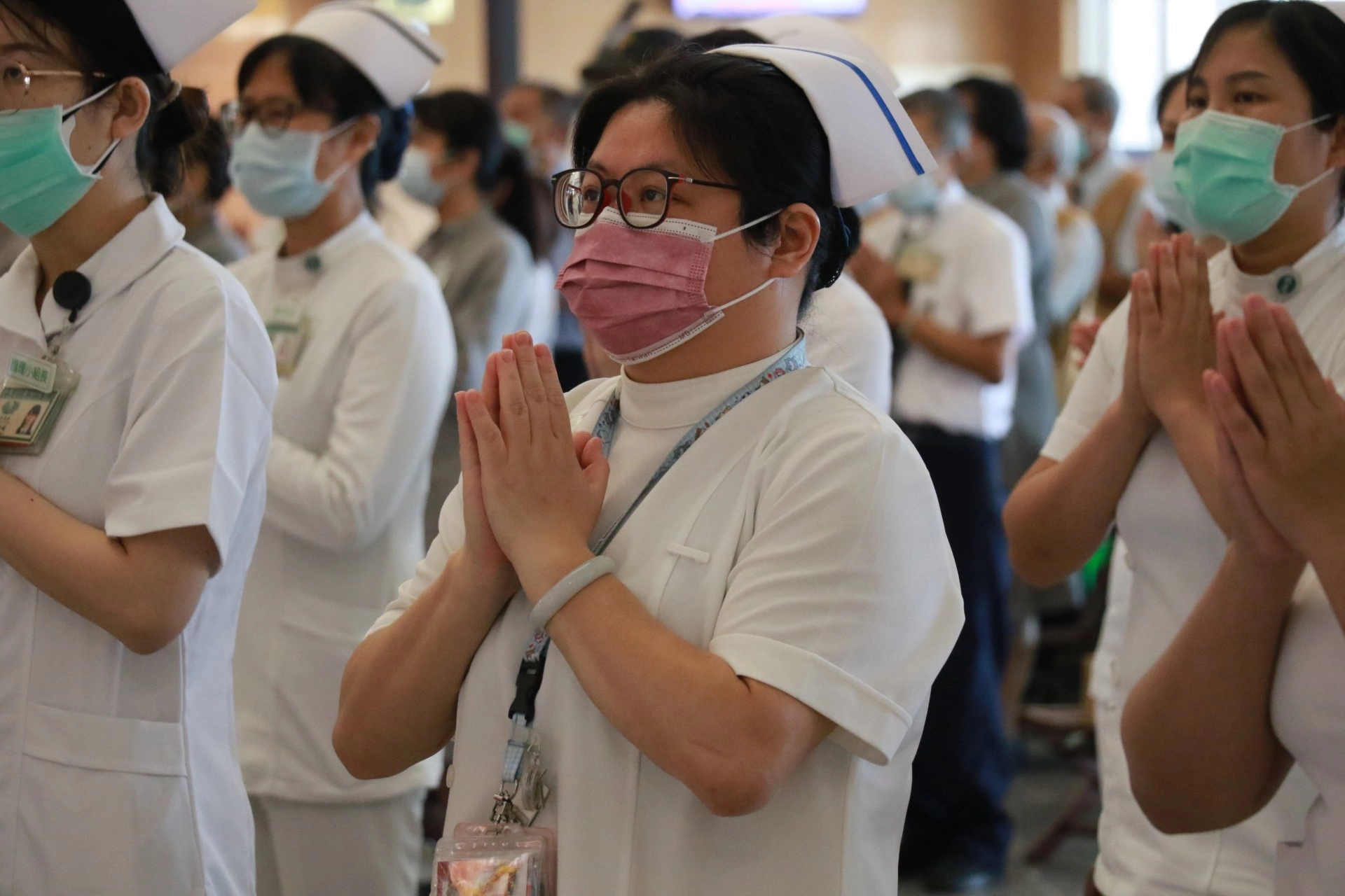 第一加護病房護理長劉菀倩經歷過九二一地震,更能感同身受災民的心情。