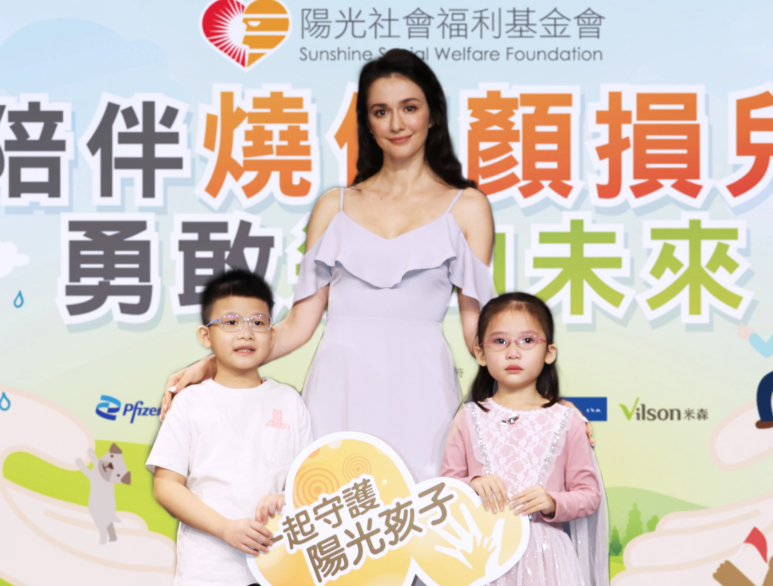 陽光小陽光代言人瑞莎不捨陽光孩子成長歷程
