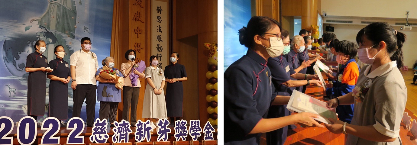 慈濟臺東靜思堂10月23日舉辦「新芽獎學金」頒獎典禮,共有274位台東學子獲獎。