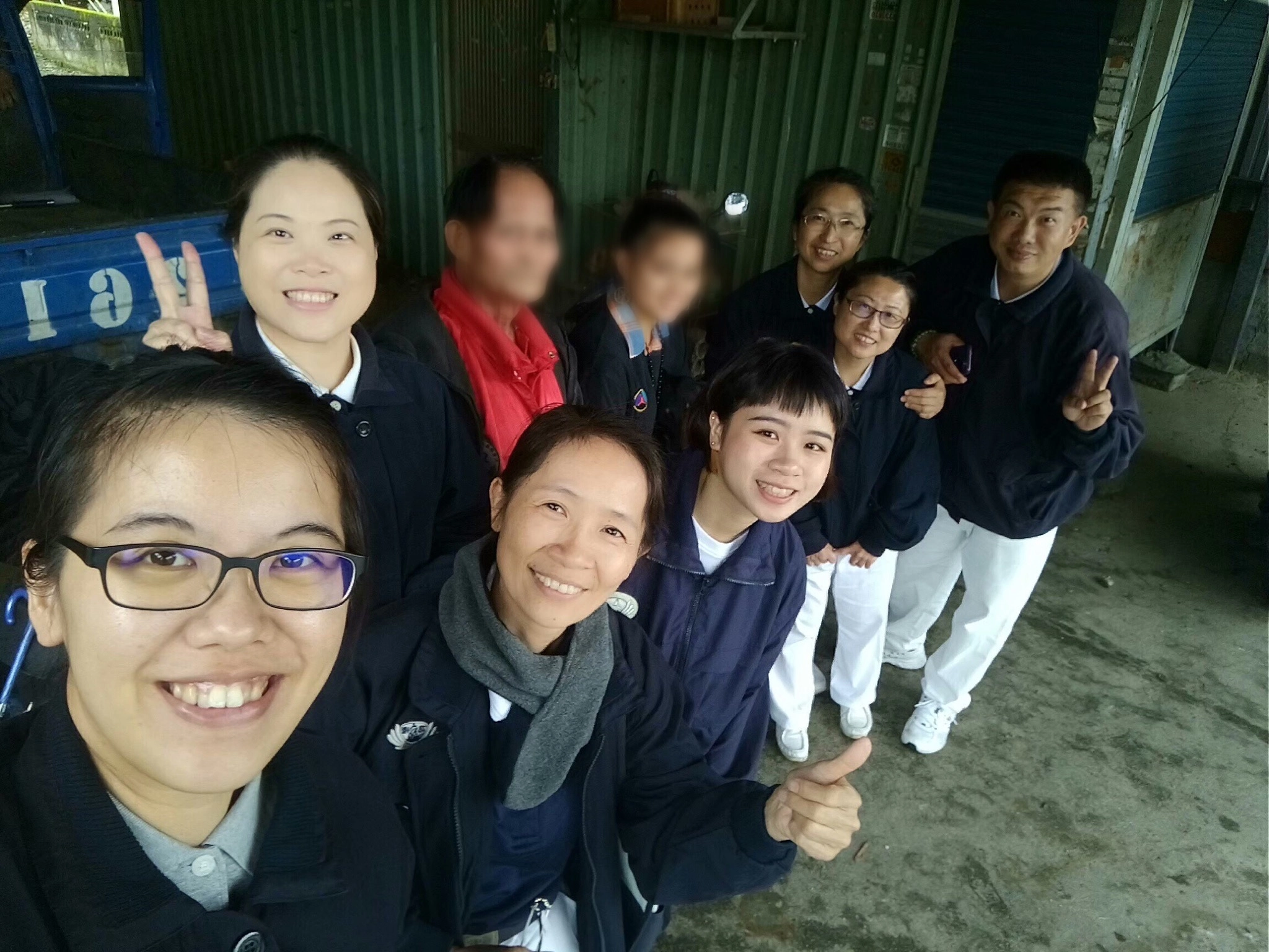 慈濟志工固定前往小軒家訪視關懷,照片攝於2018年12月。(攝影:慈濟志工)