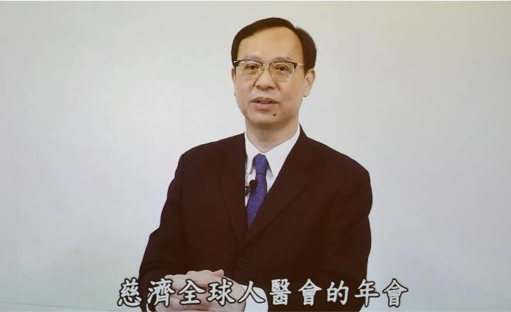 衛福部石崇良次長藉這次機會,以「與疫情共存、健康新生活」為題。