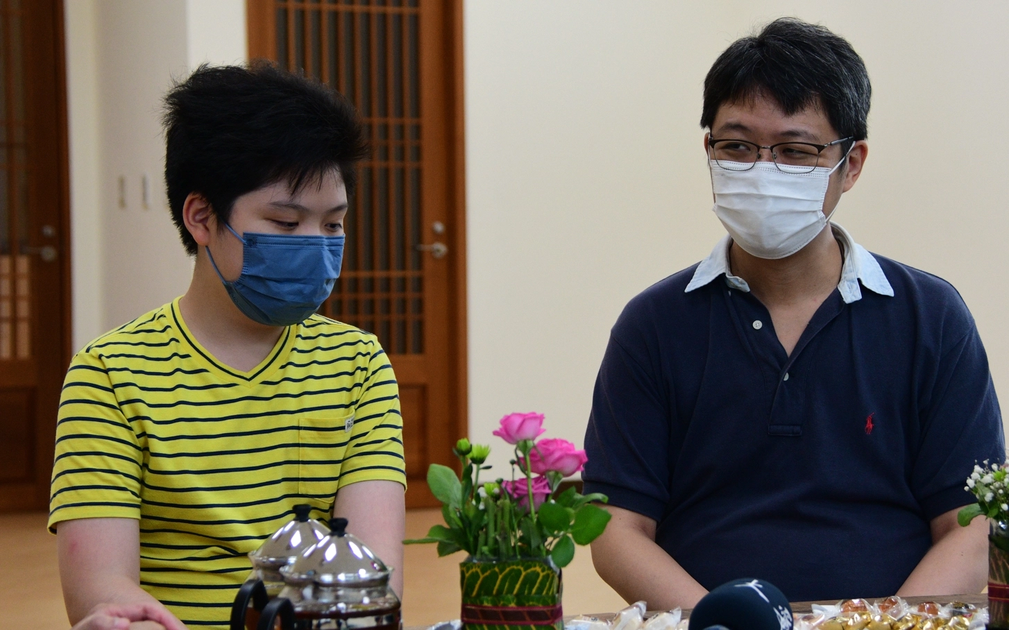 李傲潛帶著兒子響應活動,希望透過宣導過程向社會大眾現身說法。