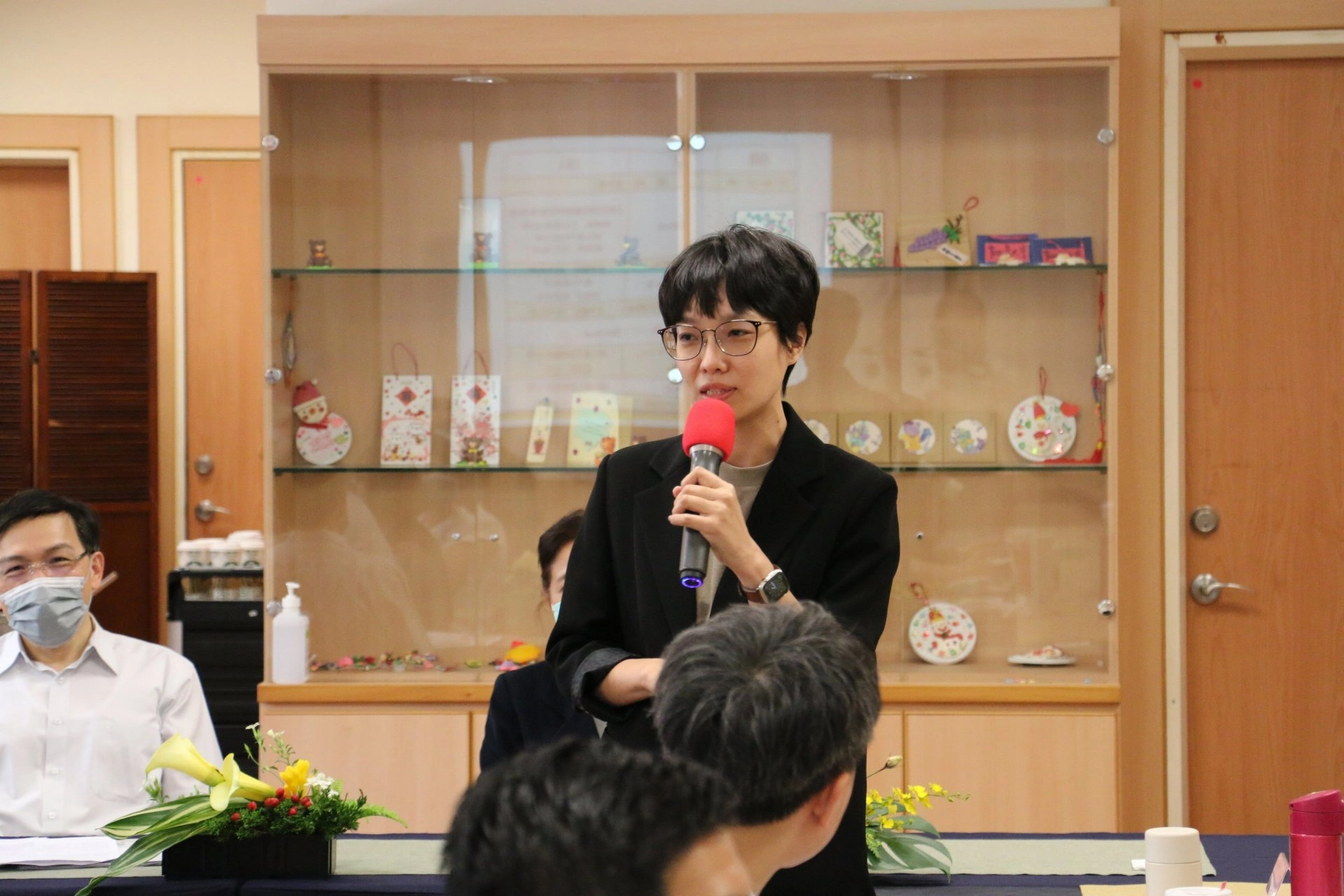 衛福部長照司專門委員王齡儀希望推動各校發展新南向專班,厚植長照人才。