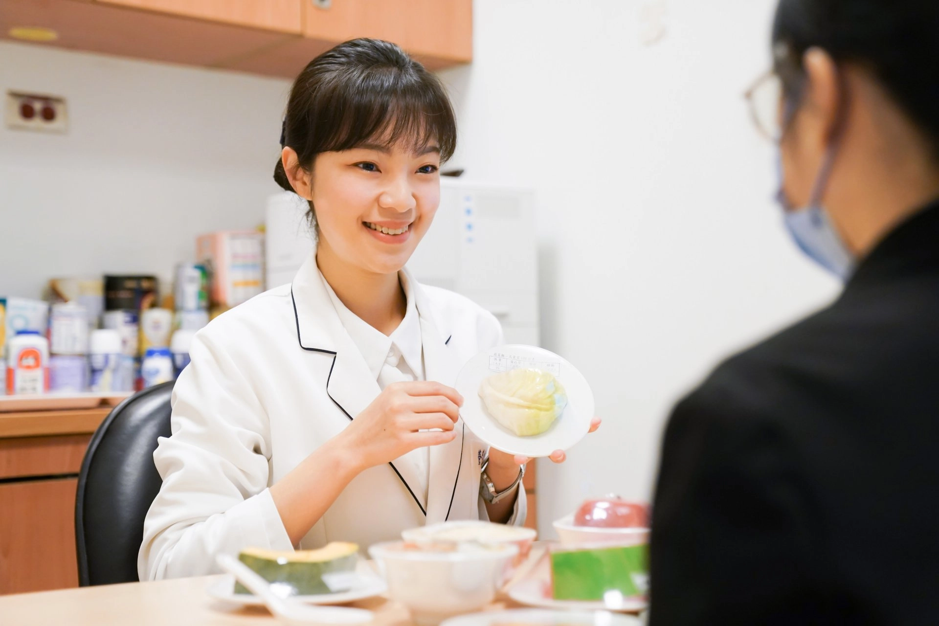 陳韋伶營養師建議素食外食者應以新鮮、天然食品為主。