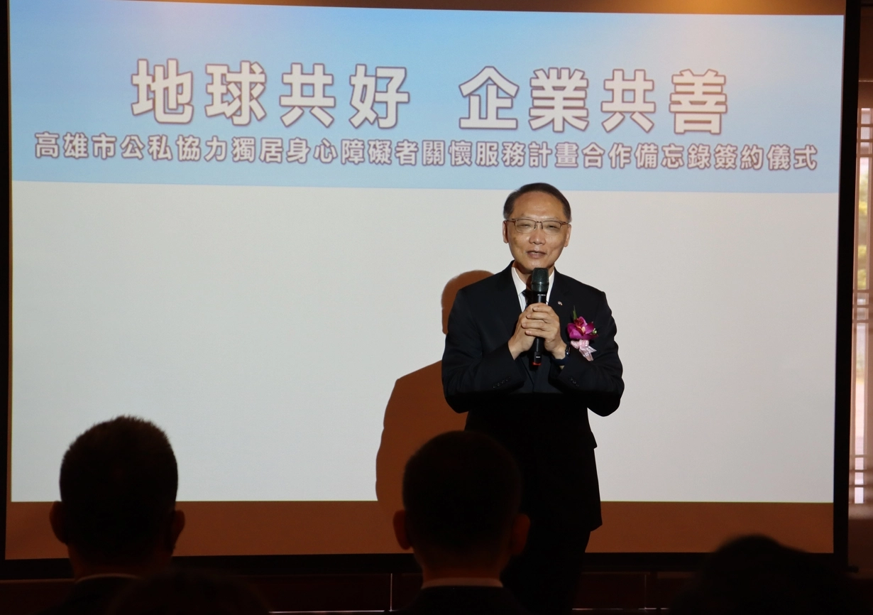 顏博文執行長表示,只有人心淨化,社會才會祥和,而想要「社會無災難」則需要推動淨零行動,減緩因氣候變遷帶來的天然災害。