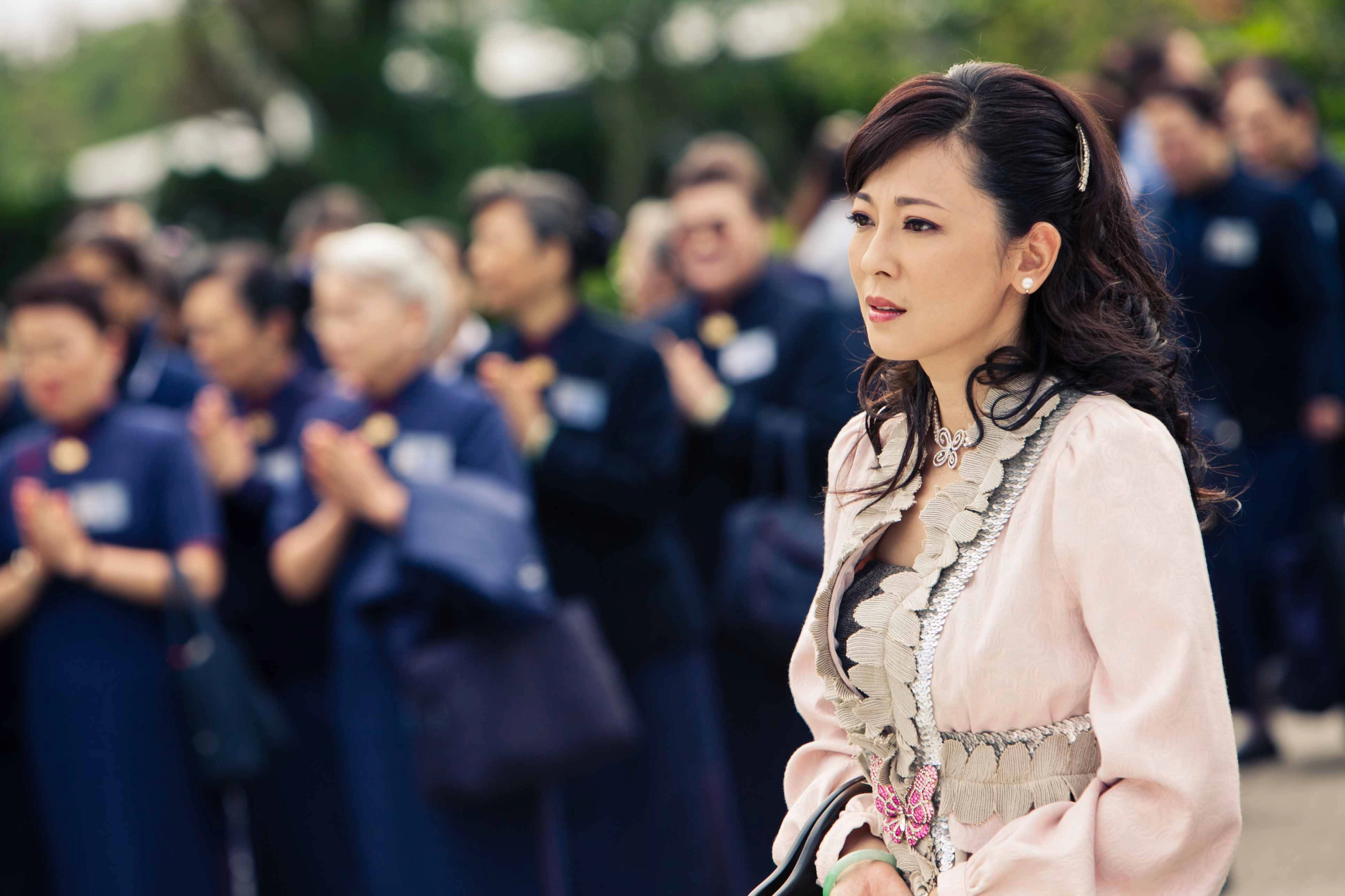 況明潔在《我愛波麗士》飾演企業家夫人翁千惠