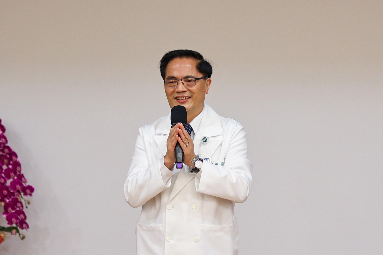 林欣榮院長期許大家繼續秉持「以病人為中心」的理念,打造「無圍牆醫院」,守護花東鄉親健康。
