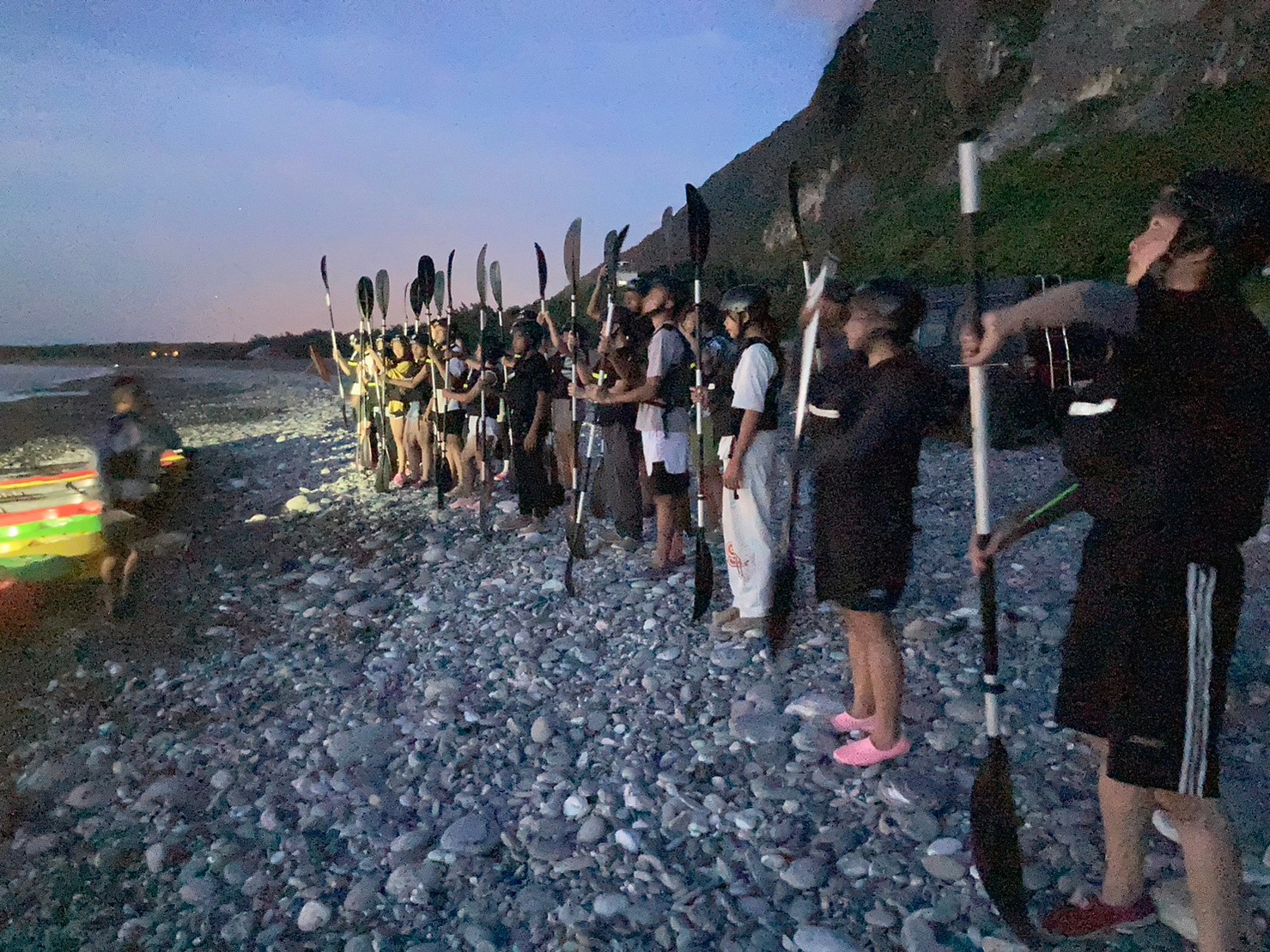 崇德海邊獨木舟體驗