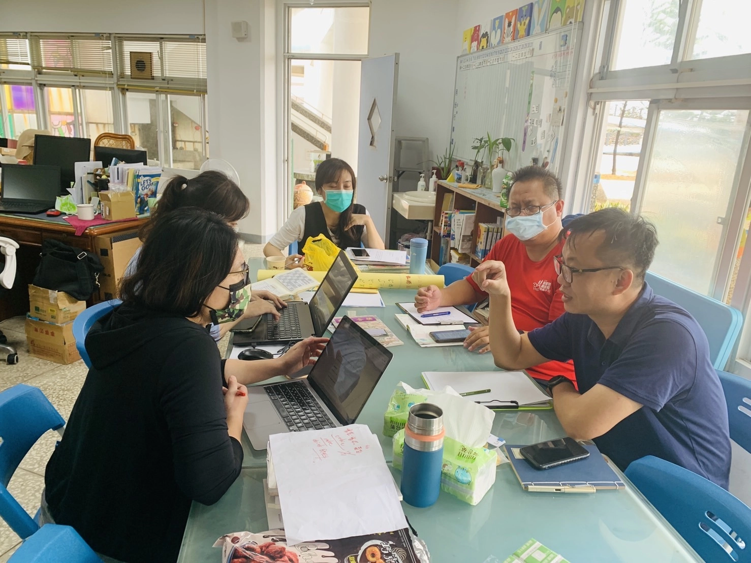 澎湖縣西嶼鄉合橫國小社群互動