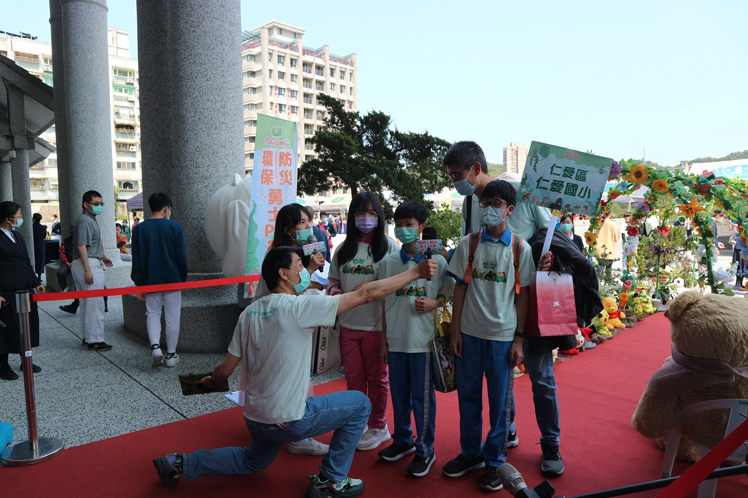 「慈濟 ˙ PaGamO 環保防災勇士 PK 賽」第二屆縣市盃活動基隆場,基隆市41所公立國小、140位同學們齊聚一堂進行競賽。