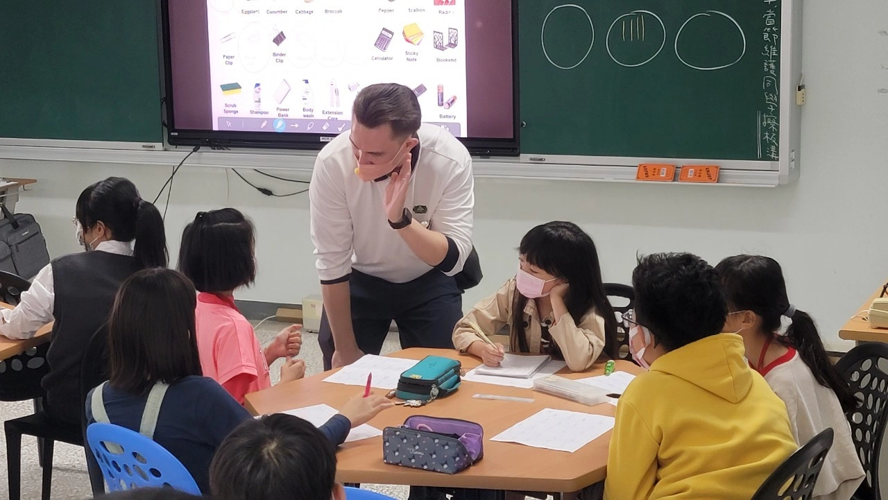 全英課程體驗,透過生活用語的學習增進英語力。