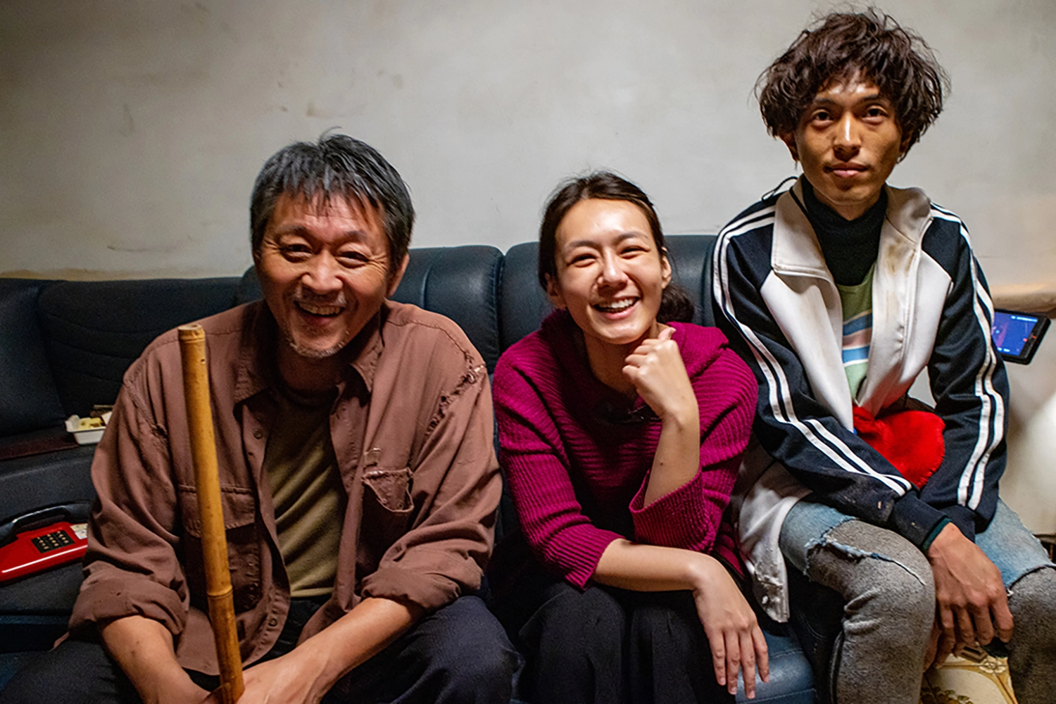 《搜尋者》劇照：庹宗華、李又汝、莊岳(北投映像黃華安攝影)