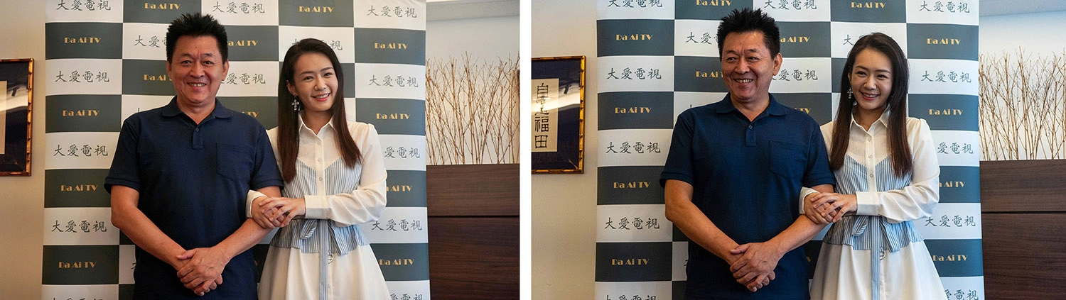 庹宗華(左)與李又汝在《搜尋者》演出父女。