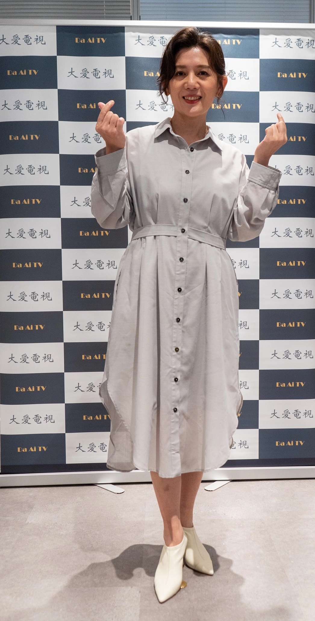黃柔閩出席《搜尋者》卡司發布會,劇中需要化四個小時的特殊妝。