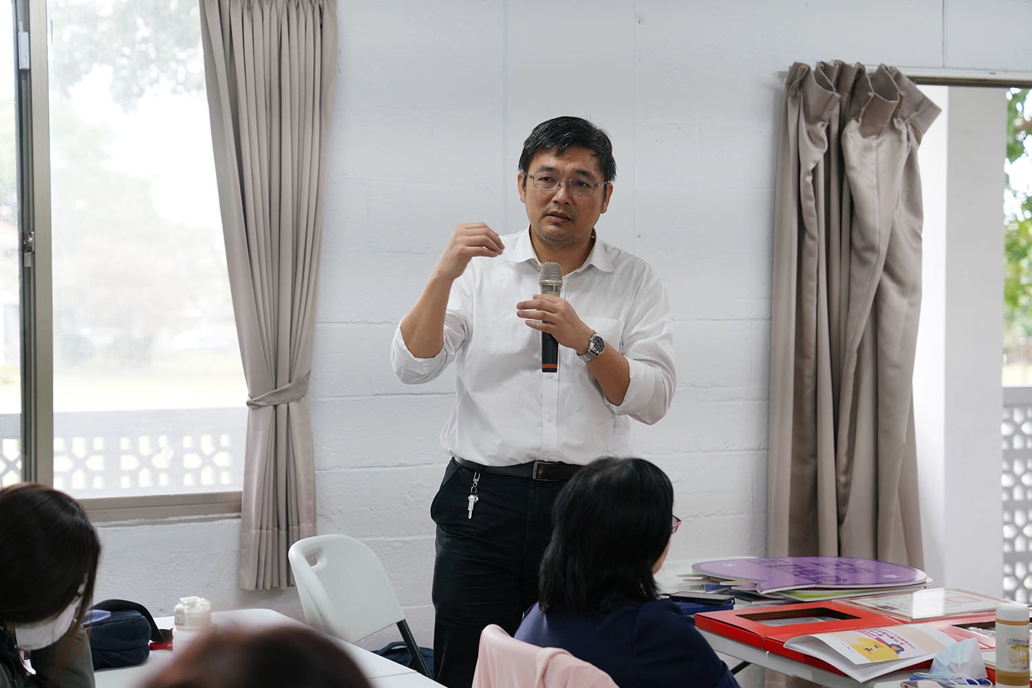 張雲傑主任表示,期待持續完善督導機制及引導員培力,讓投入服務的人不孤單,跨網絡合作更加順暢。